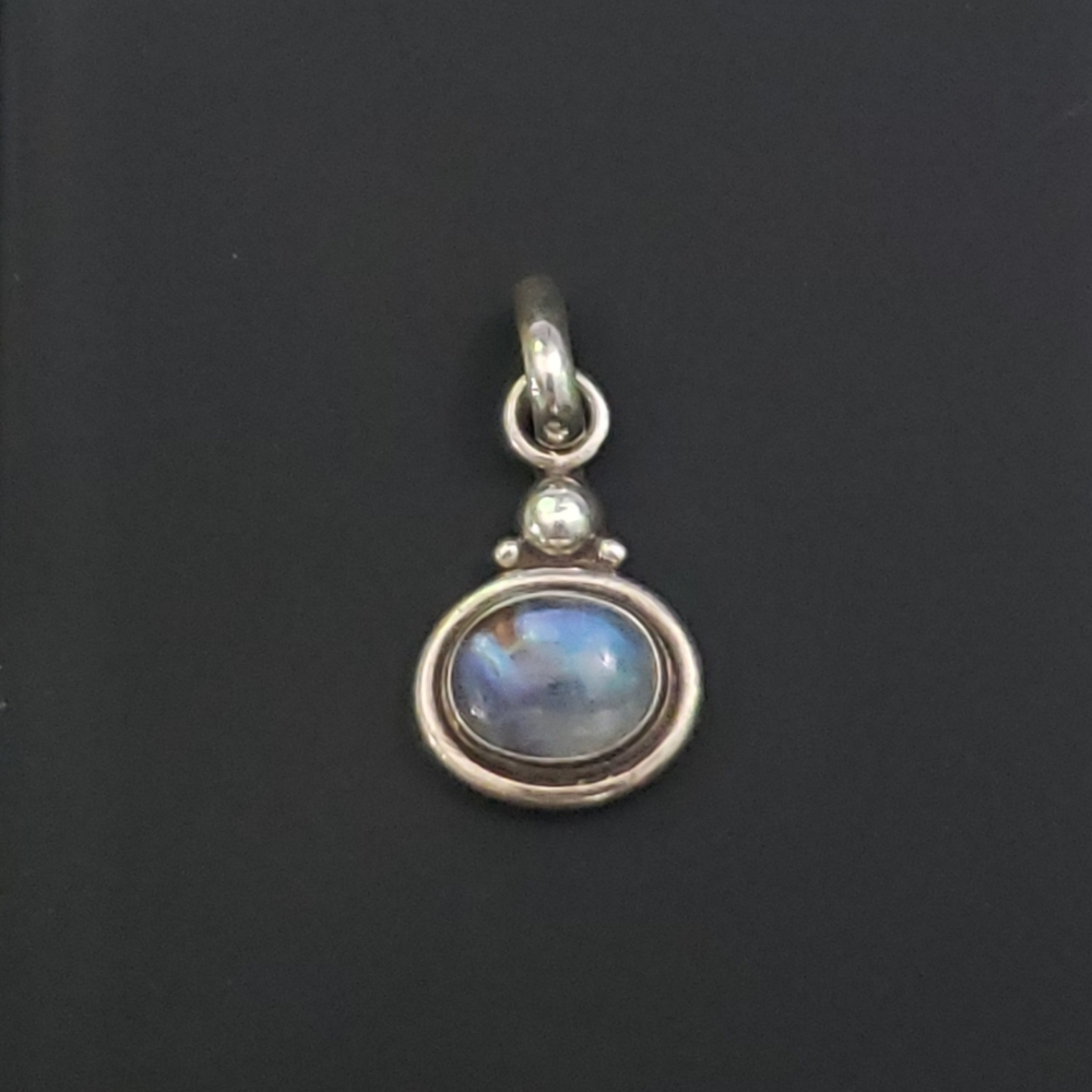 Sterling Silver Moonstone Pendant